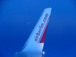 Winglet in der Dmmerung