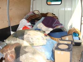 Danke fr die tollen Sachspenden!