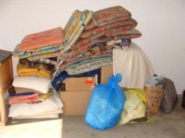 Ein Teil der gesammelten Sachspenden