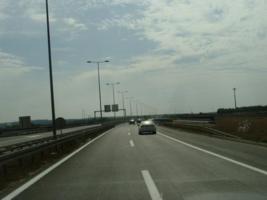 stundenlang nur Autobahn